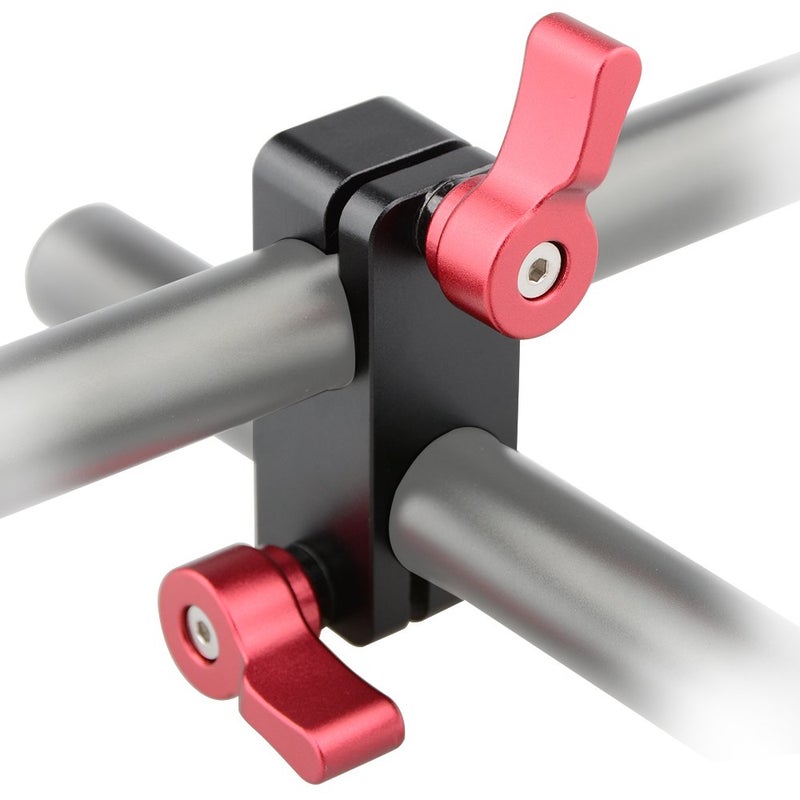 CAMVATE Right Angle Rod Clamp 15mm Rod 90 Degree Rotate for Video Camera DSLR Rig - 1101 - Image 3